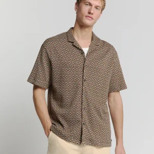 Chemise en jersey | Caramel