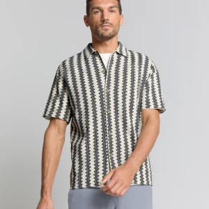 Chemise en jacquard | Offwhite