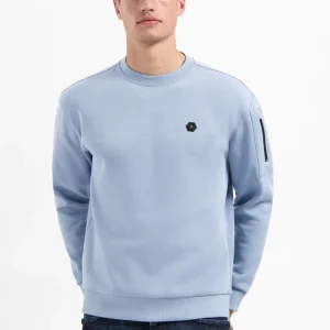 Sweat col rond | Dusty Blue