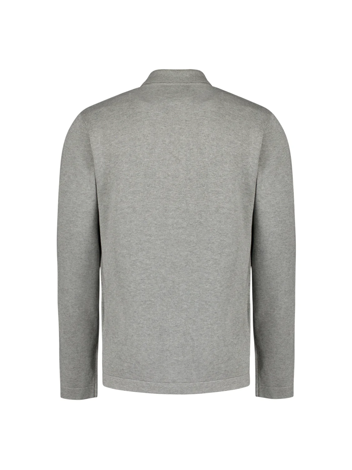 Cardigan boutonné | Grey Melange – Image 7