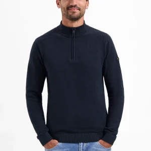 Pull zippé texturé | Night