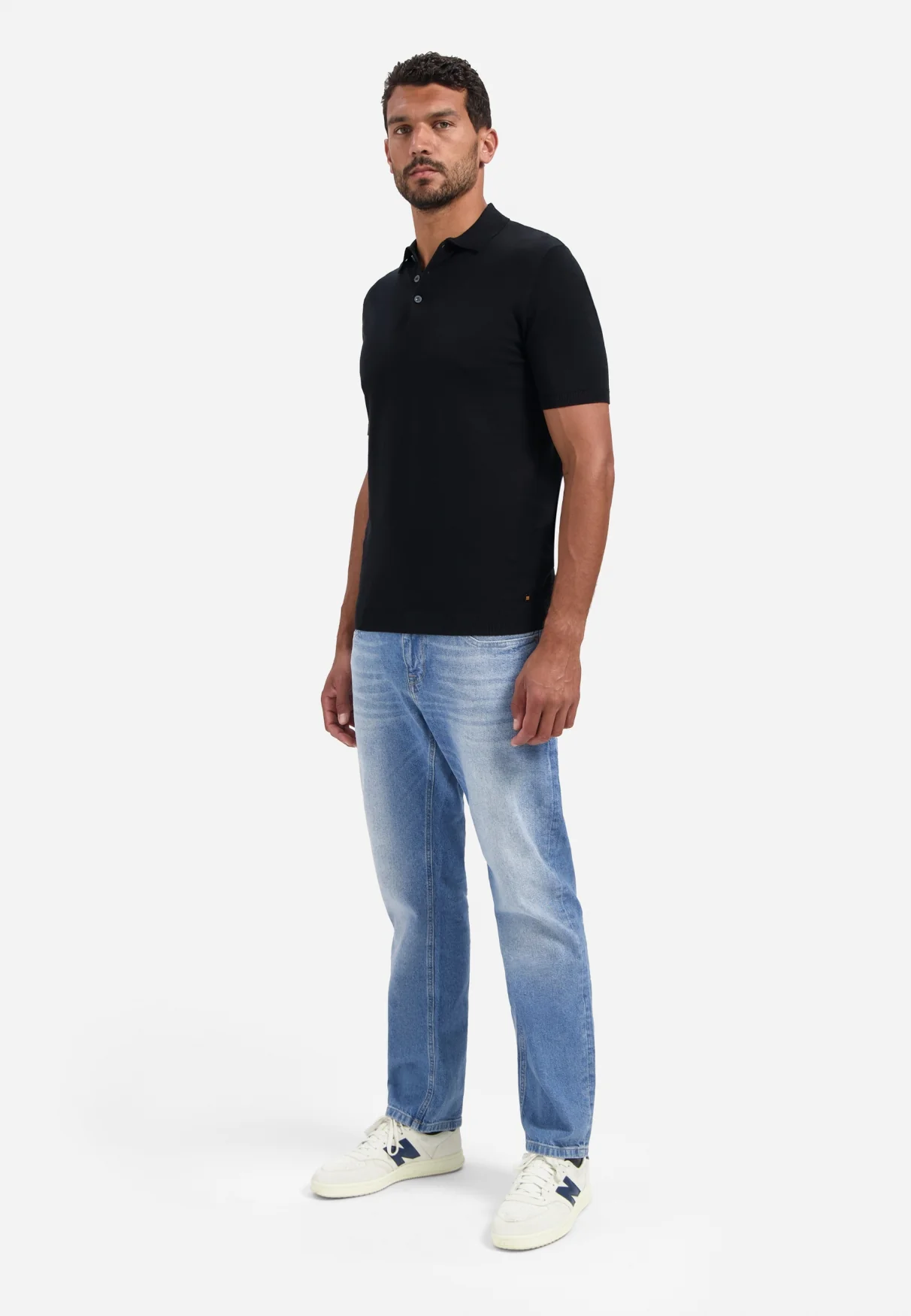 Polo en maille | Black – Image 4