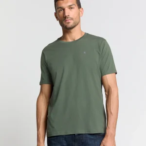 T-shirt col rond | Dark Green