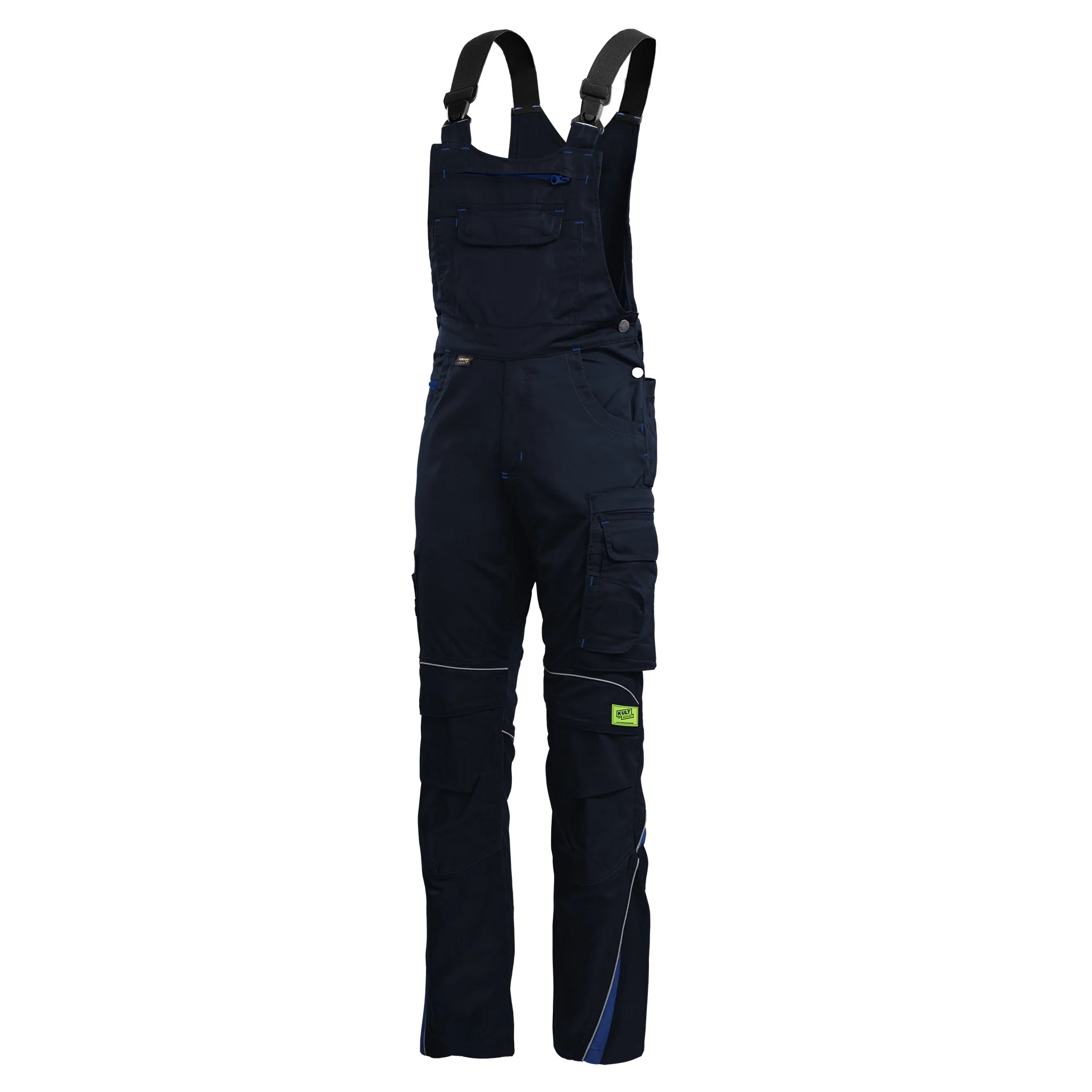 TMG KULT WORKER Work Overall Dungarees MEN - Cordura Reinforced Knees