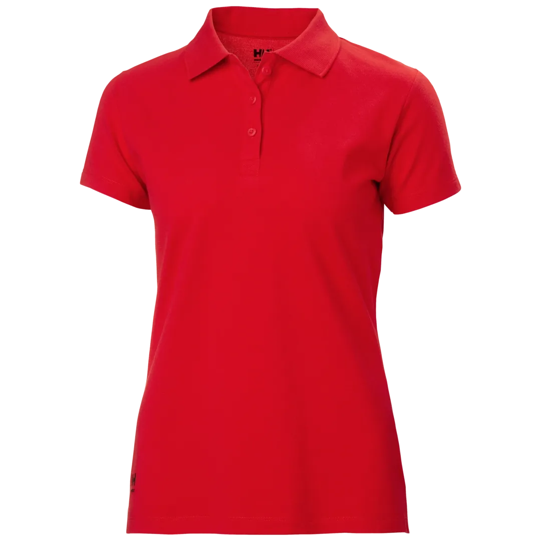 HELLY HANSEN W CLASSIC POLO 79168 Short Sleeve Work Polo WOMEN - 100% Cotton