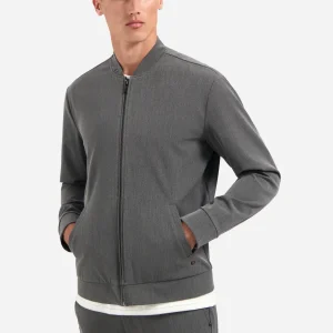 Gilet léger en maille chinée | Grey Melange