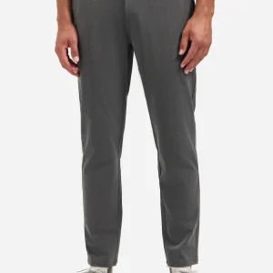 Pantalon chino stretch chiné | Grey Melange