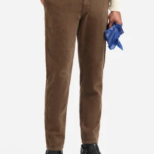 Pantalon en velours côtelé | Taupe