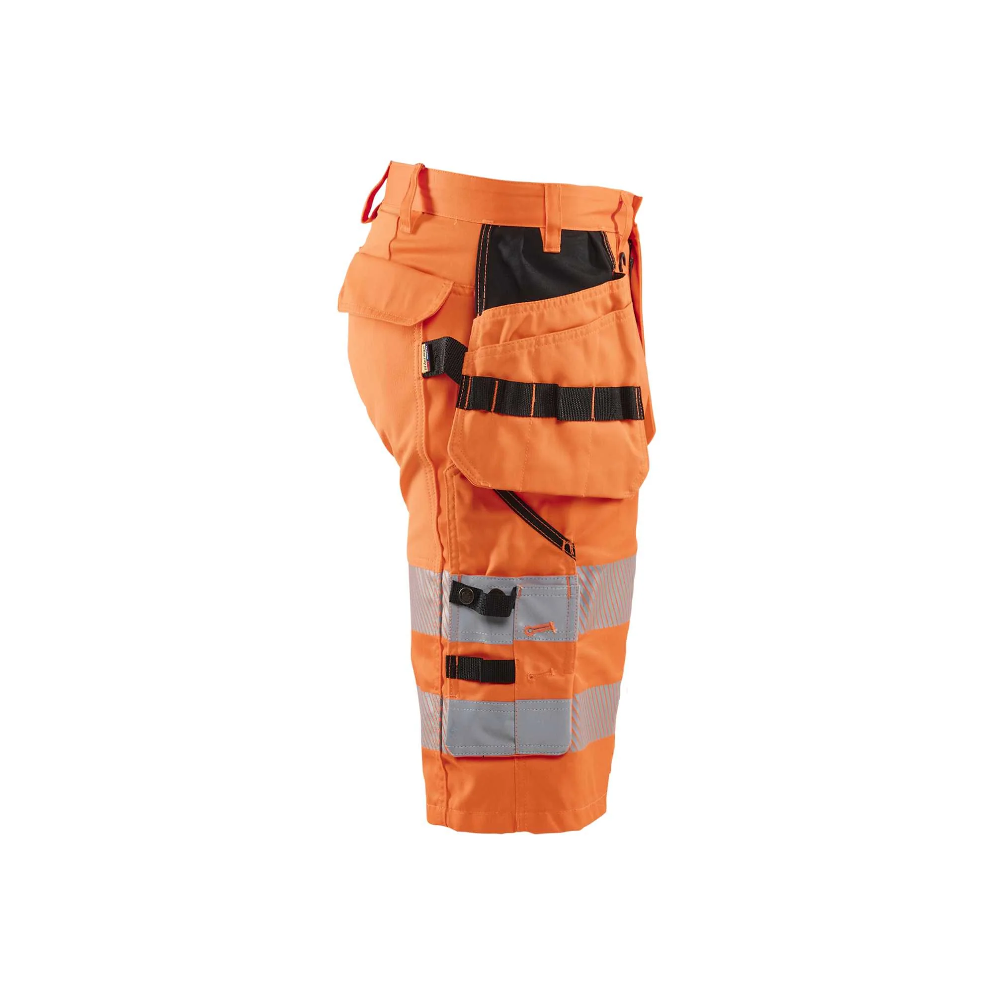 BLAKLADER 15861811 | Hi Vis shorts with stretch Hi Vis Reflective Work Shorts Men - Class 2 Certified – Image 9