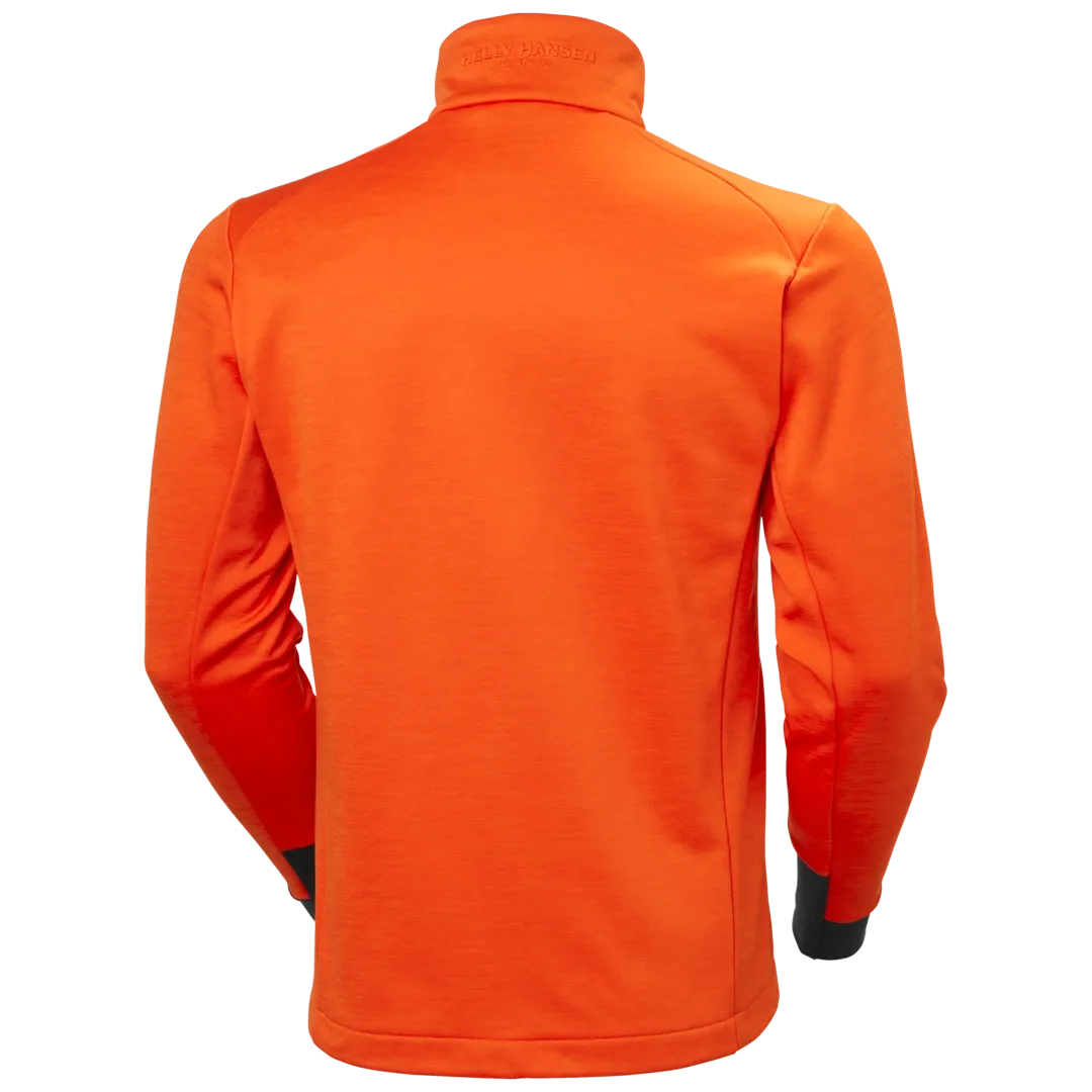 HELLY HANSEN TECH MIDLAYER 72380 Full Zip Work Sweatshirt MEN - Brushed Lining – Image 3
