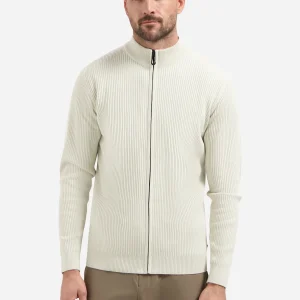 Cardigan en maille | Chalk