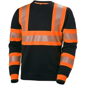 HELLY HANSEN ICU SWEATSHIRT 79272 Hi Vis Reflective Work Sweatshirt MEN - EN ISO 20471 Class 1