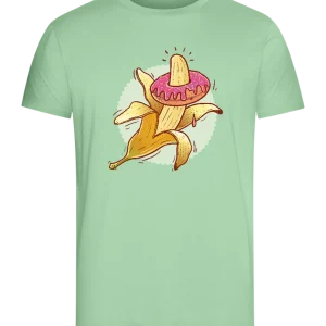 Banana with Donut Design - Comfort Unisex T-Shirt