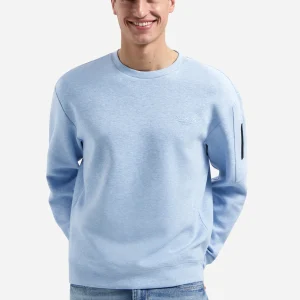 Mélange sweater | Blue
