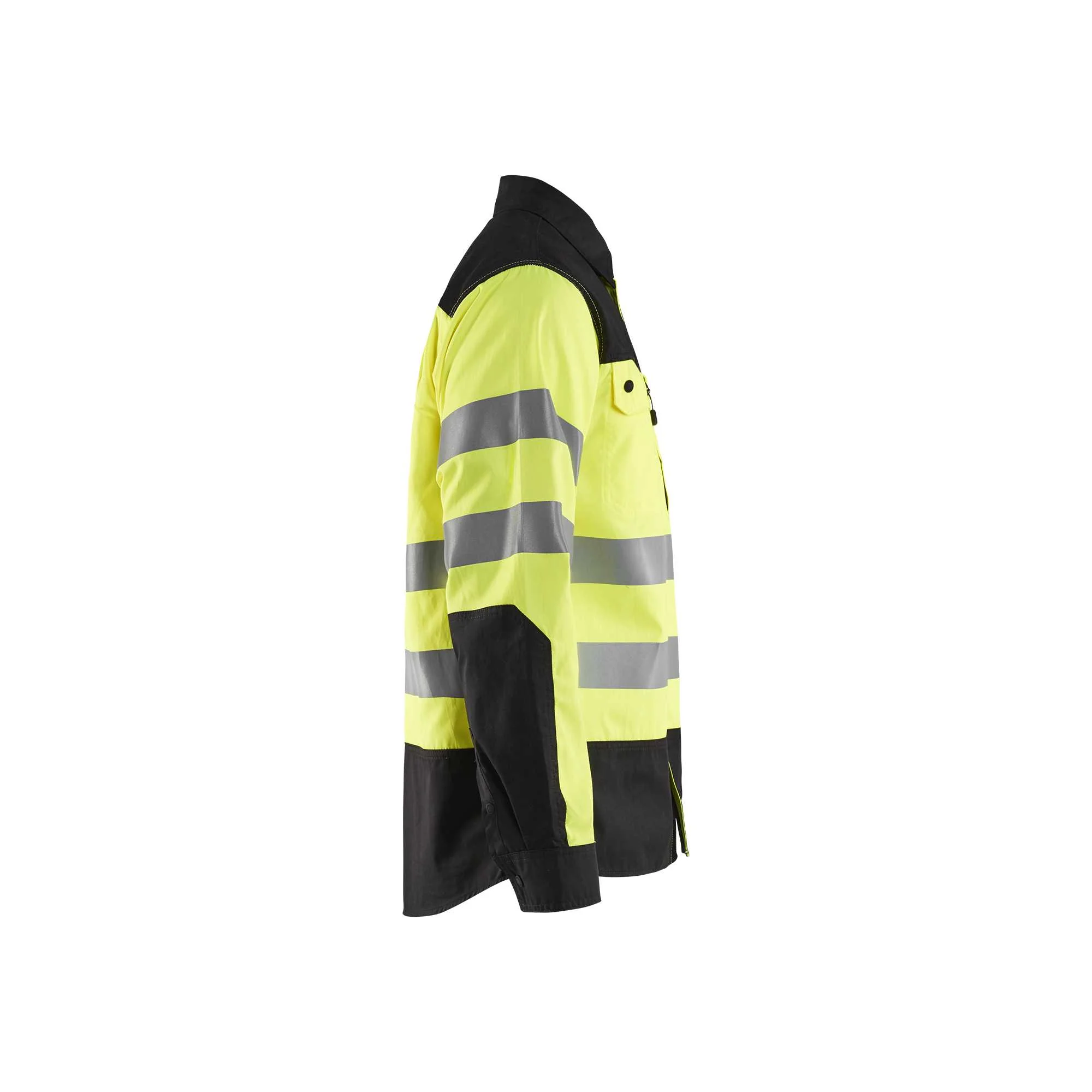 BLAKLADER 32551817 Hi Vis Shirt Hi Vis Reflective Long Sleeve Work Shirt MEN - 50% Cotton 50% Polyester – Image 9