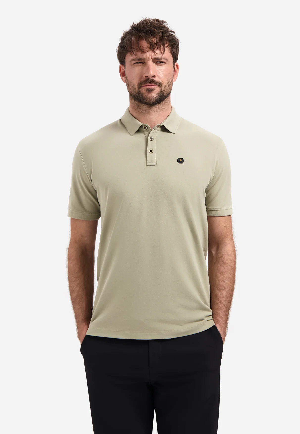 Polo basique | Taupe – Image 2