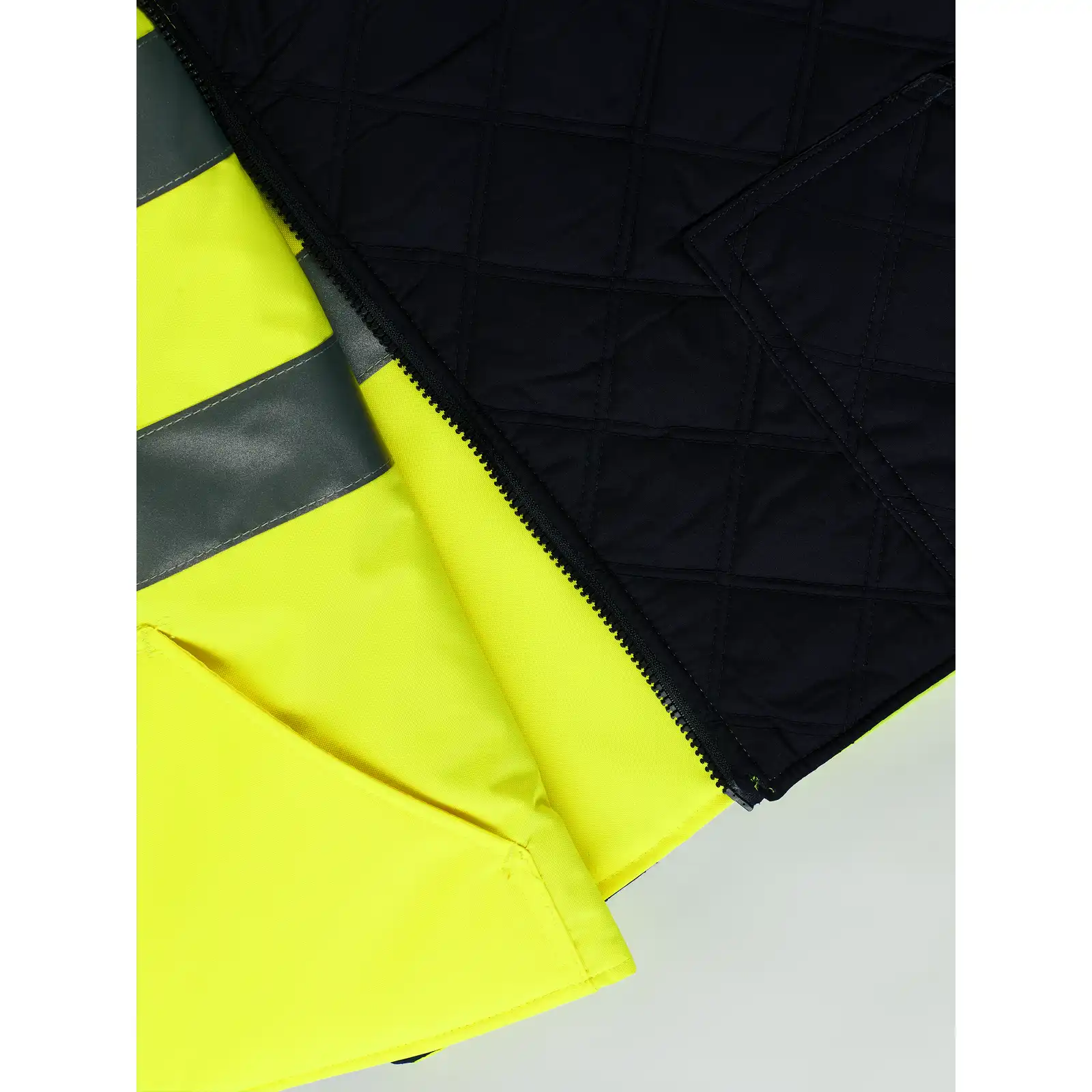 PLANAM High-Visibility Winter Safety Vest MEN Safety Insulator - Waterproof – Image 9