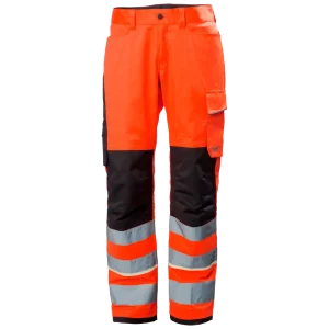 HELLY HANSEN UC-ME WORK PANT CLASS 2 77514 Hi Vis Reflective Work Trousers MEN - Articulated Knees