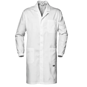 SIR SAFETY SYMBOL Work Coat MEN - Metal Detectable Buttons