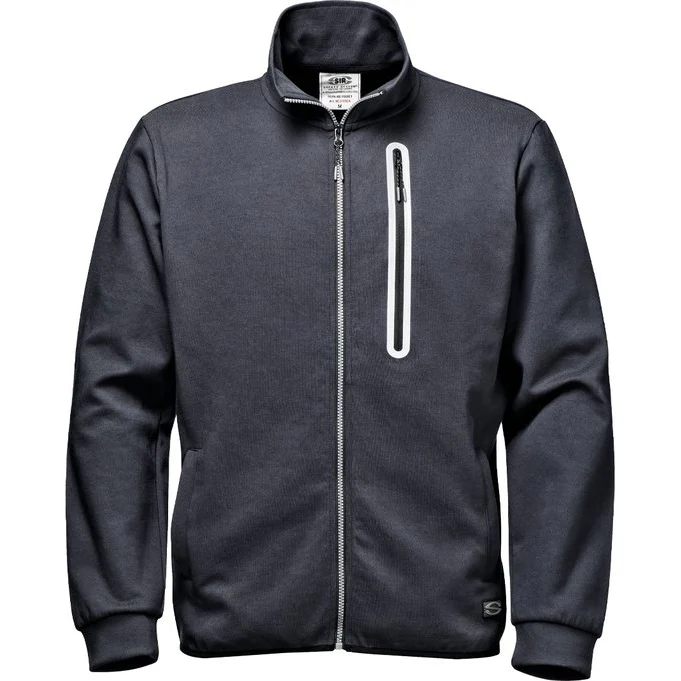 SIR SAFETY BIG POCKET Work Sweatshirt Men - Full Zip – Image 7