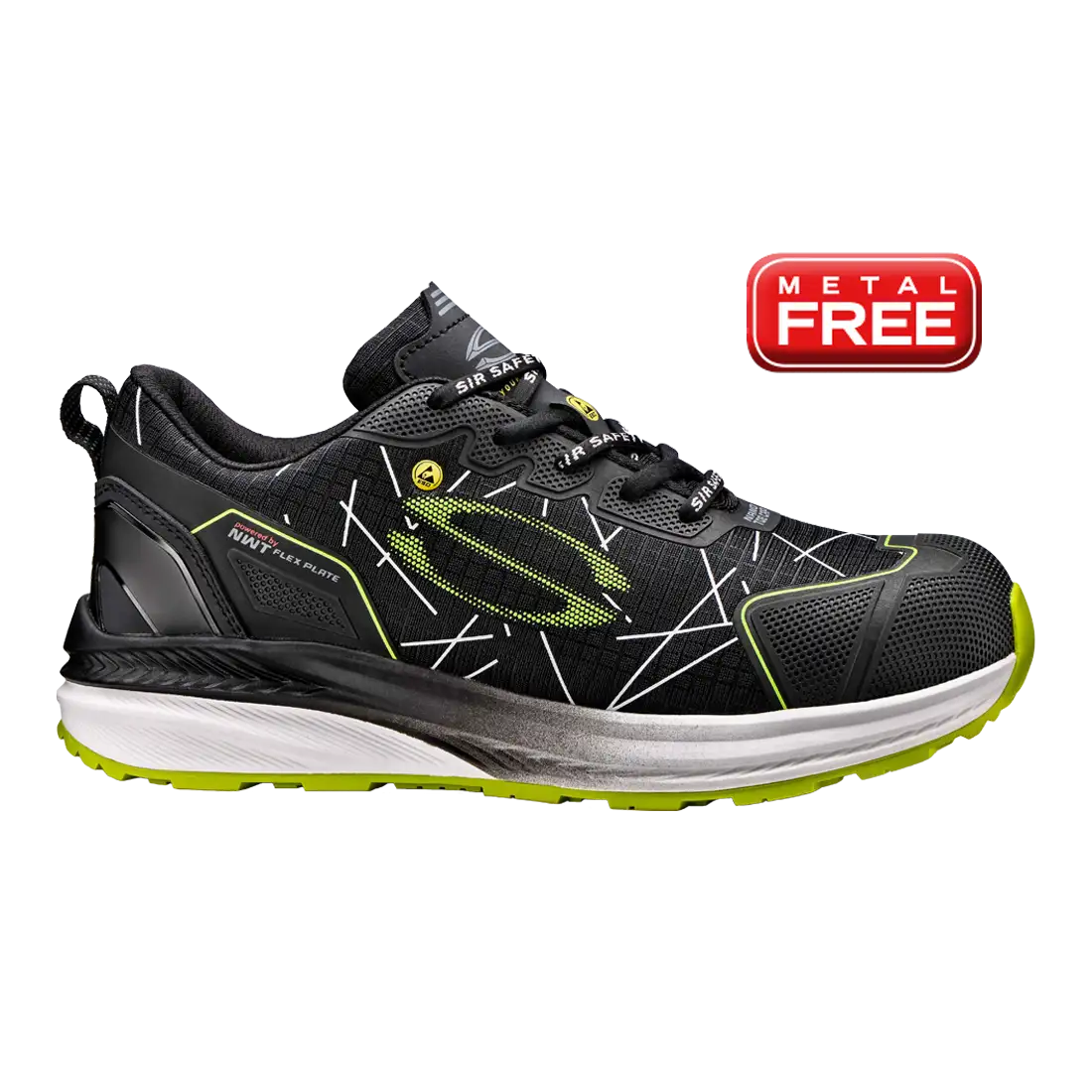 SIR SAFETY PIONEER Safety Shoes S3S MEN Work Shoe - Nano Fiberglass Toe & NWT Midsole – Image 2