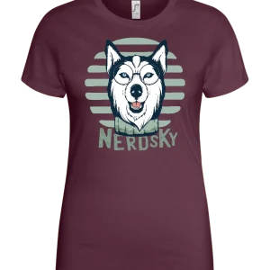 Nerdsky Design - Basic women's t-shirt