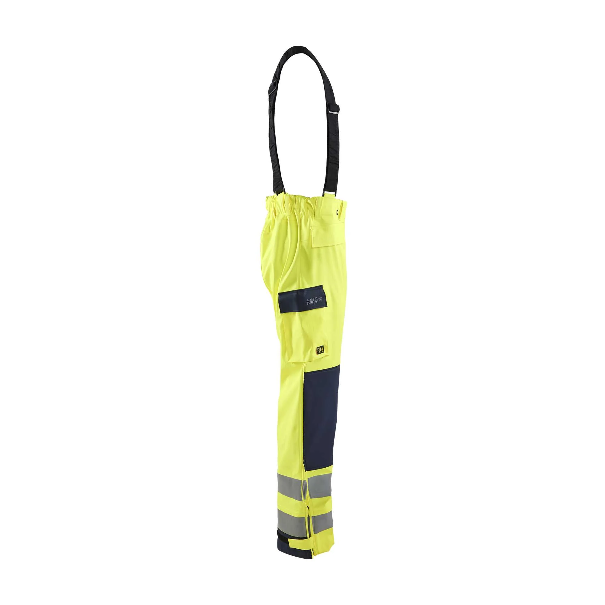 BLAKLADER 13132022 Multinorm rain trousers Level 2 Hi Vis Reflective Work Trousers Men - Water Repellent – Image 6