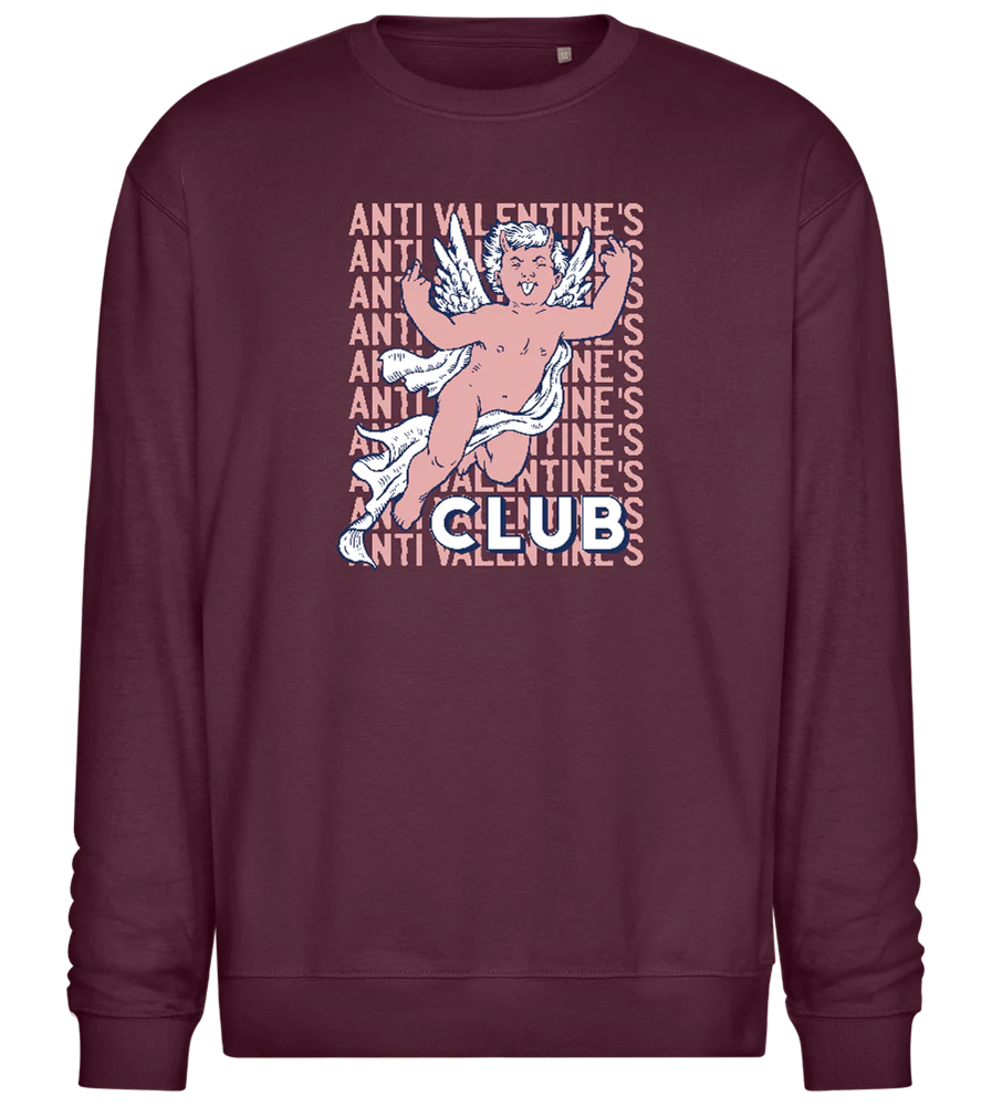 Anti Valentine's Day Club Design - Comfort Essential Unisex Sweater