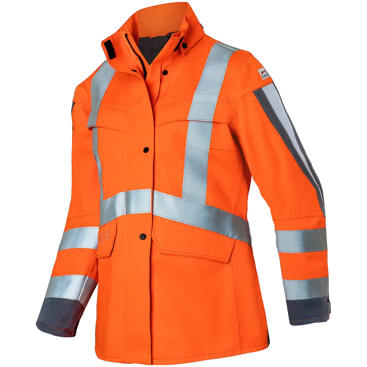 KÜBLER PROTECTIQ HIGH VIS Jacket 14958430 Work Jacket WOMEN Safety Jacket - Waterproof – Image 4