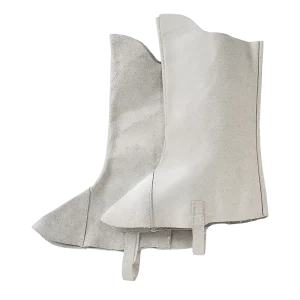 LEATHER GAITERS - Class 2 - Cowhide Split Leather - Velcro Closure