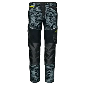SIR SAFETY GEMINI CAMO Stretch Work Trousers Men - Reinforced Knees