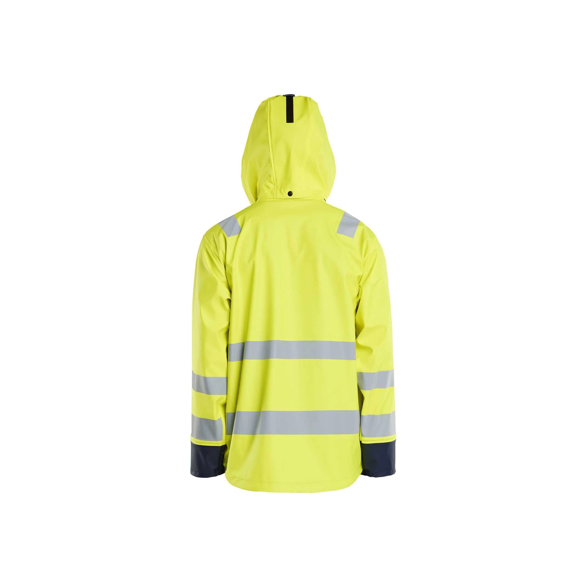BLAKLADER 43022003 Rain jacket Hi Vis Level 2 Hi Vis Reflective Rain Jacket MEN - Waterproof – Image 4
