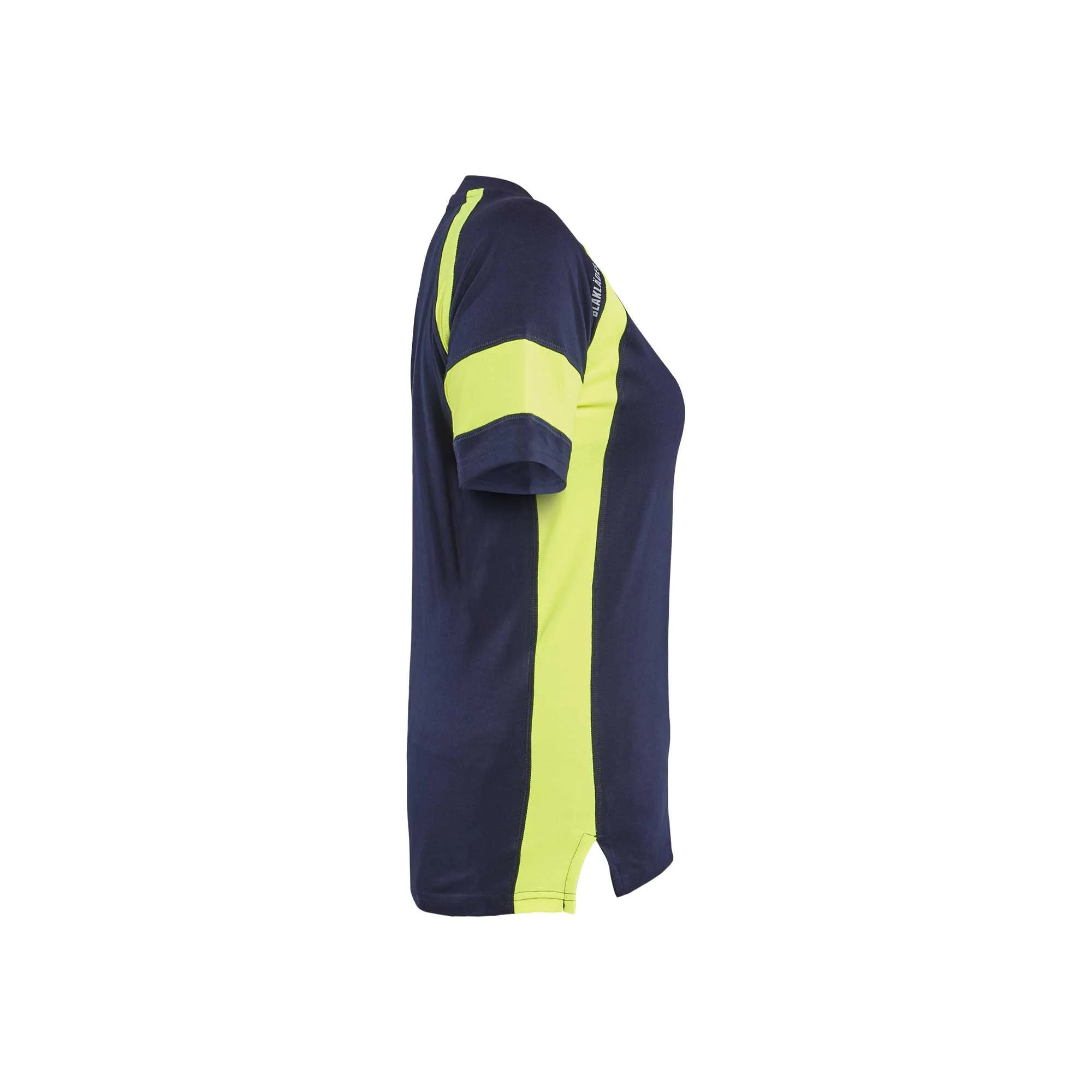 BLAKLADER 35241030 Women's T shirt with Hi Vis Hi Vis Reflective Short Sleeve Work T-Shirt WOMEN - 100% Cotton – Image 5