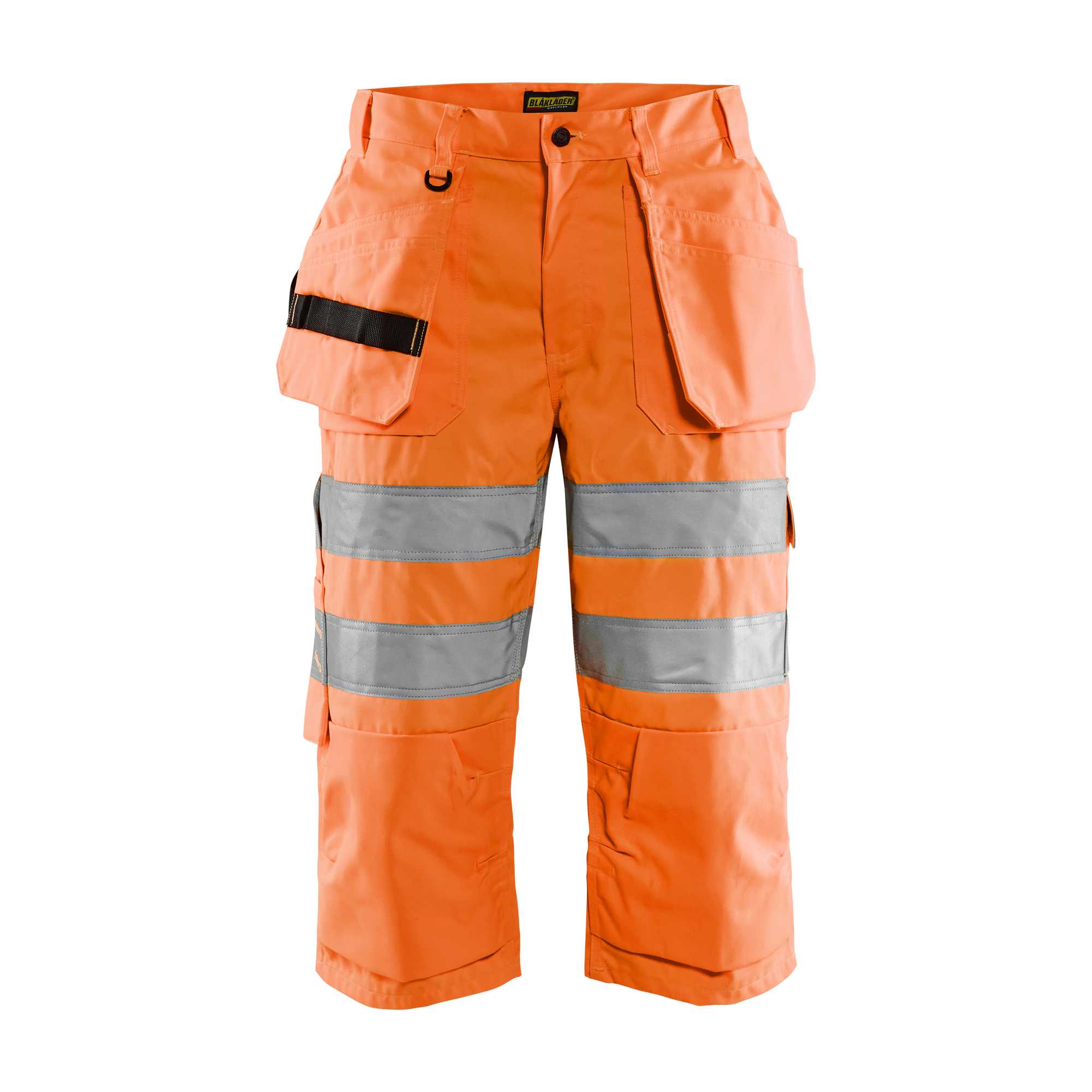 BLAKLADER 15391811 Hi Vis pirate shorts Hi Vis Reflective Work Pirate Bermuda Men - twill fabric – Image 3