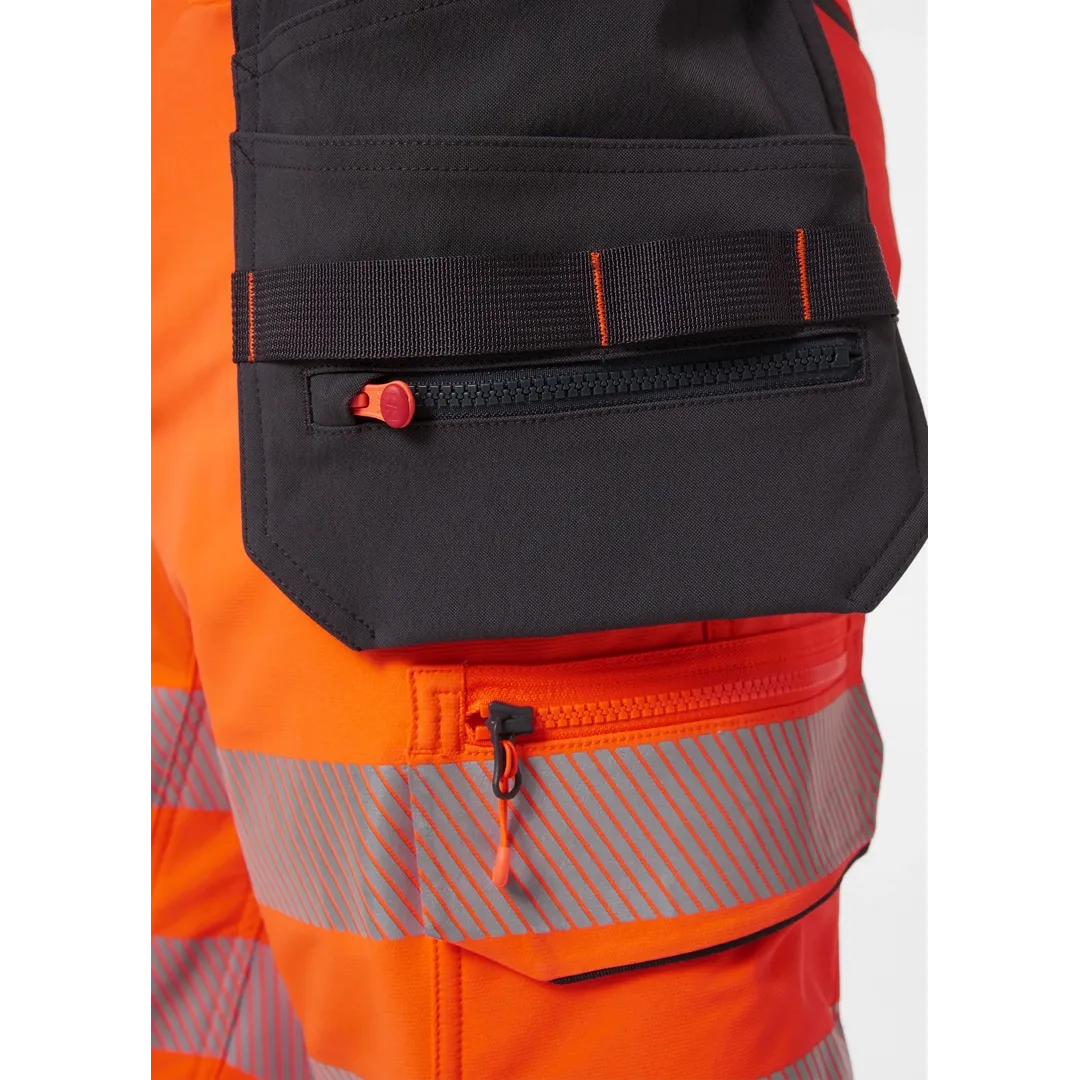 HELLY HANSEN ICU CONSTRUCTION SHORTS 77503 Hi Vis Reflective Work Shorts MEN - 4 Way Stretch Fabric – Image 5
