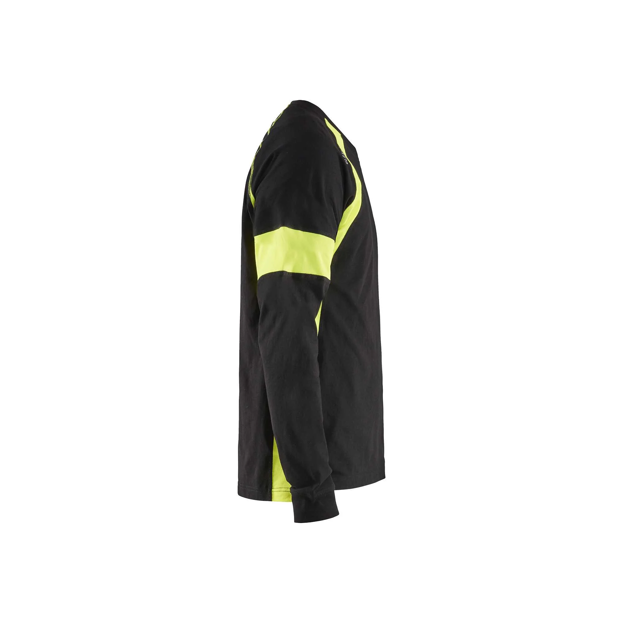 BLAKLADER 35201030 Long sleeved T shirt Hi Vis Reflective Long Sleeve Work T-Shirt MEN - 100% Cotton – Image 9