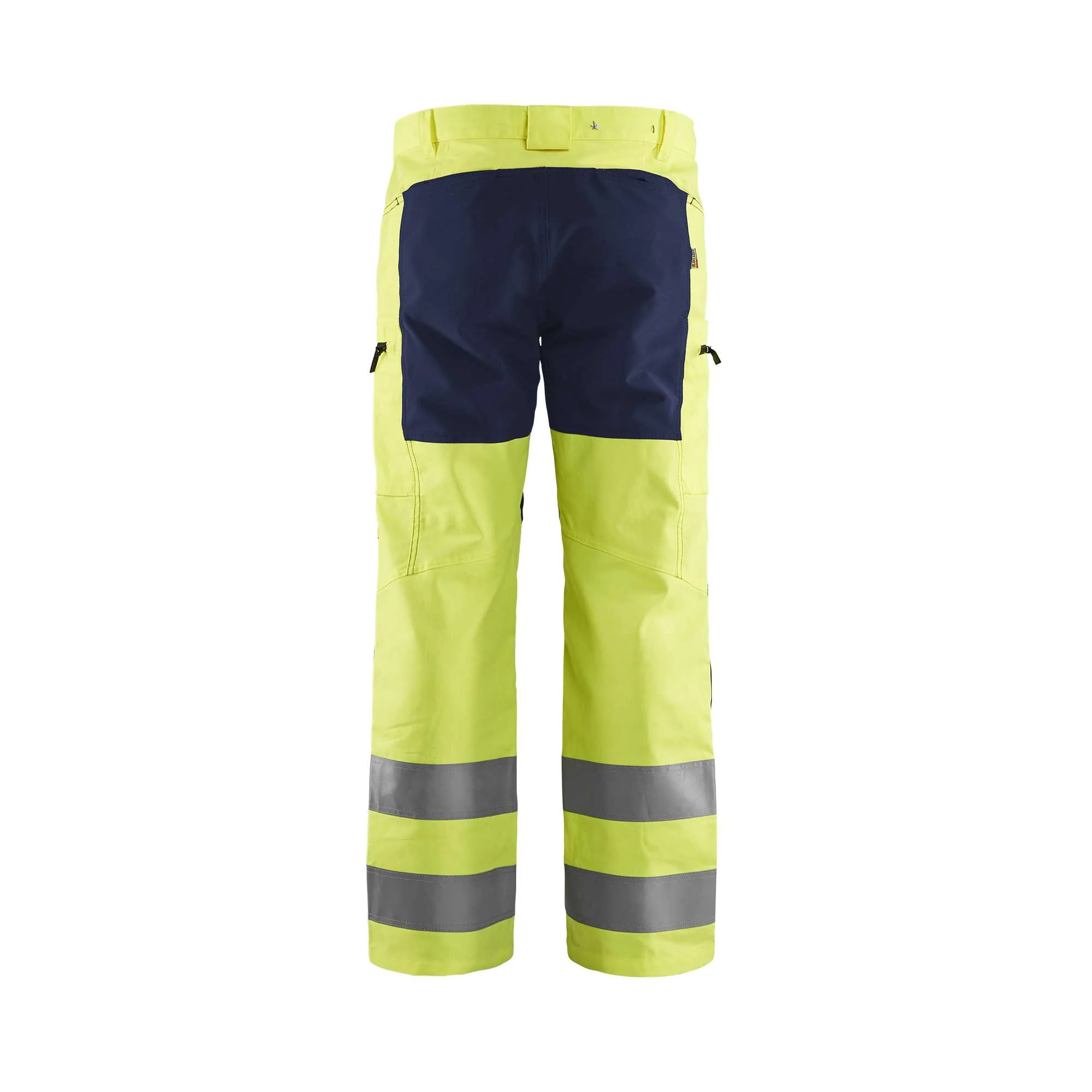 BLAKLADER 15851811 | Hi Vis trousers with stretch Hi Vis Reflective Work Trousers Men - Class 2 Certified – Image 3