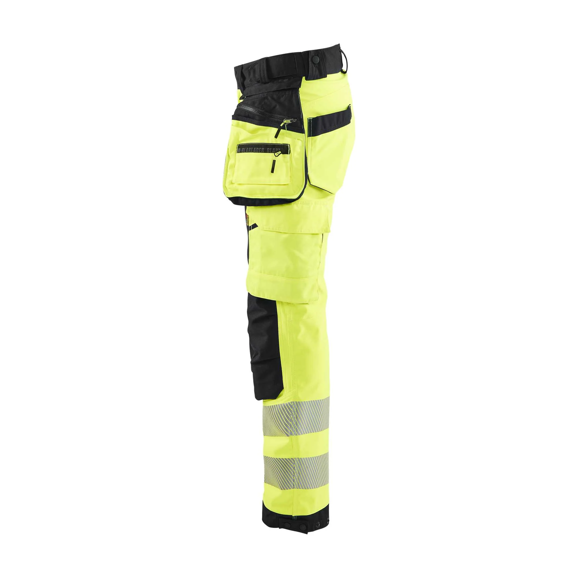 BLAKLADER 71182513 | Women's Hi Vis softshell trousers Hi Vis Reflective Work Trousers Women - Waterproof – Image 8