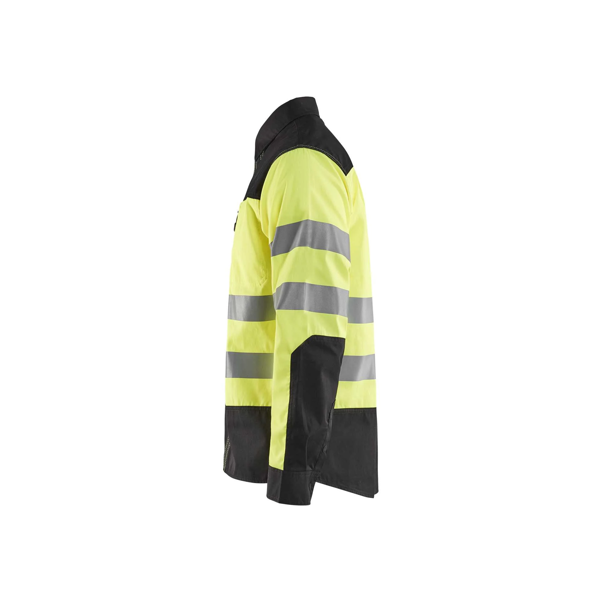 BLAKLADER 32551817 Hi Vis Shirt Hi Vis Reflective Long Sleeve Work Shirt MEN - 50% Cotton 50% Polyester – Image 8