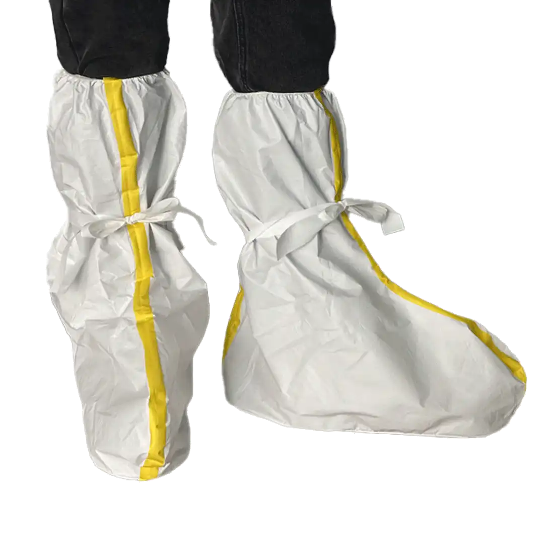 SIR SAFETY CFT Disposable Shoe Covers Men - welded seams 50 piece – Image 2