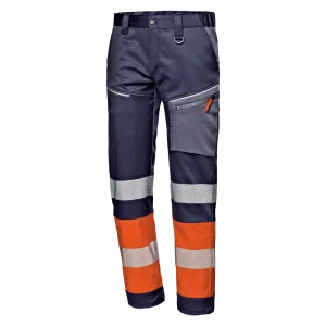 SIR SAFETY CONTRAST Hi Vis Stretch Work Trousers Men - Reflective Strips