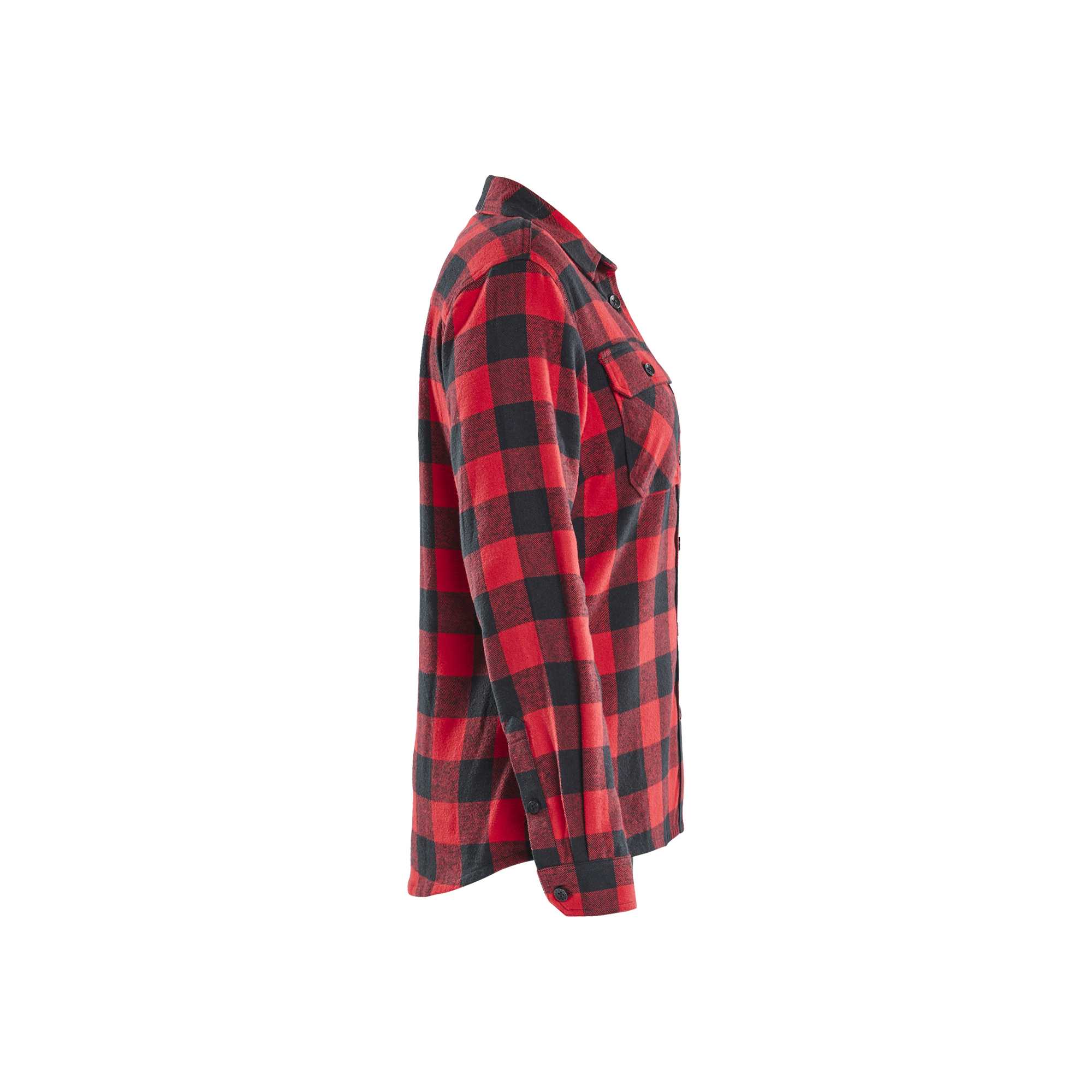 BLAKLADER 32181168 WOMEN'S FLANNEL SHIRT Long Sleeve Work Shirt WOMEN - 100% Cotton – Image 8