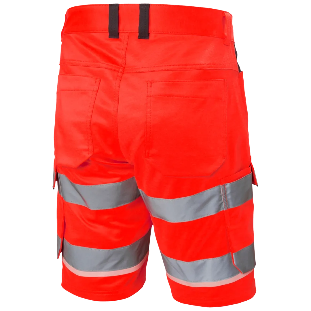 HELLY HANSEN UC-ME CARGO SHORTS 77517 Hi Vis Reflective Work Shorts MEN - Two Way Stretch Fabric – Image 3