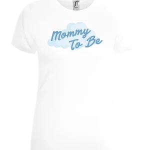 Mommy To Be Blue Design - Comfort women's t-shirt