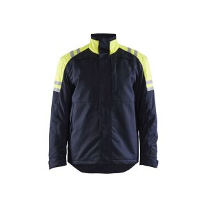 BLAKLADER 45151519 Inherent Steel Winter Jacket Hi Vis Reflective Work Jacket MEN - Flame Retardant