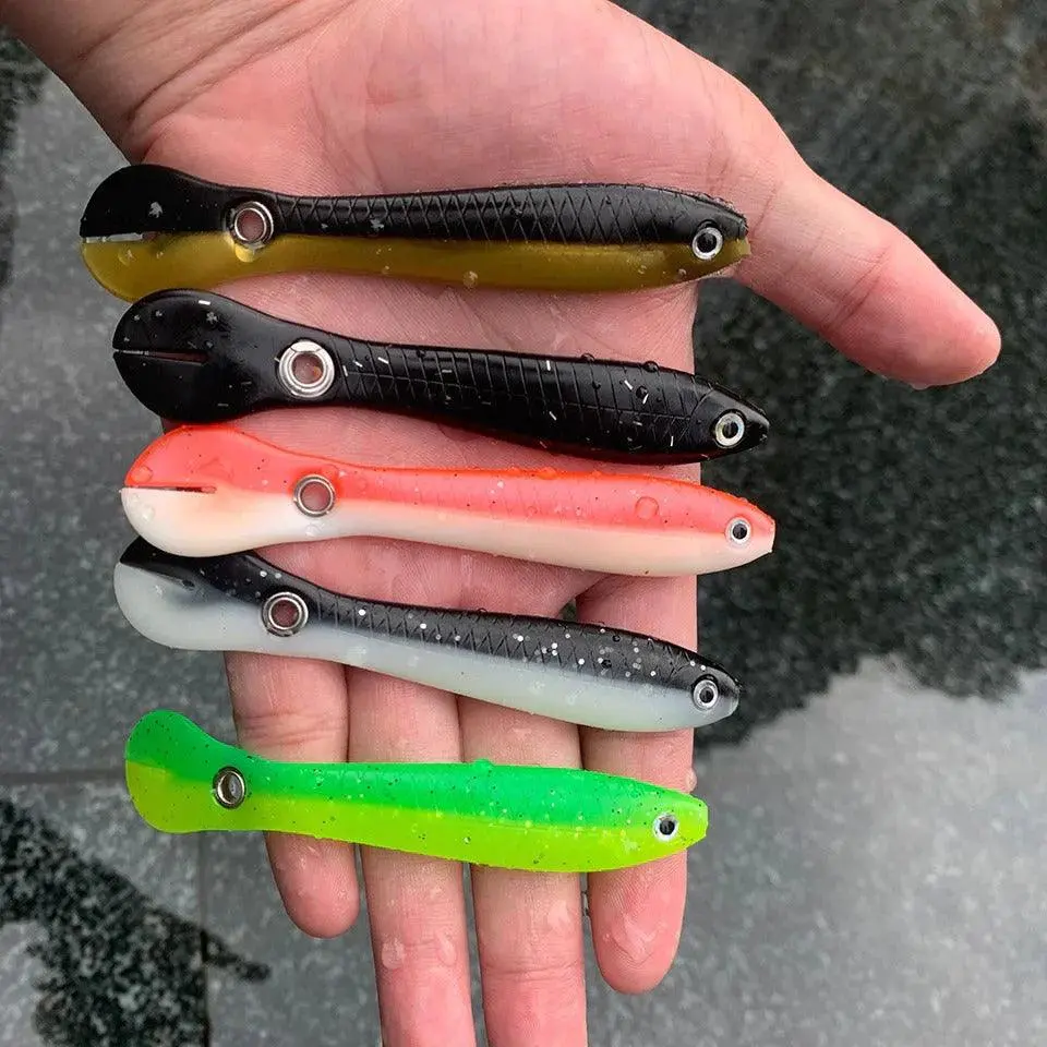 Kidifuns Loach 4 Unique Swimming Action - Pack of 5 Lures – Image 3