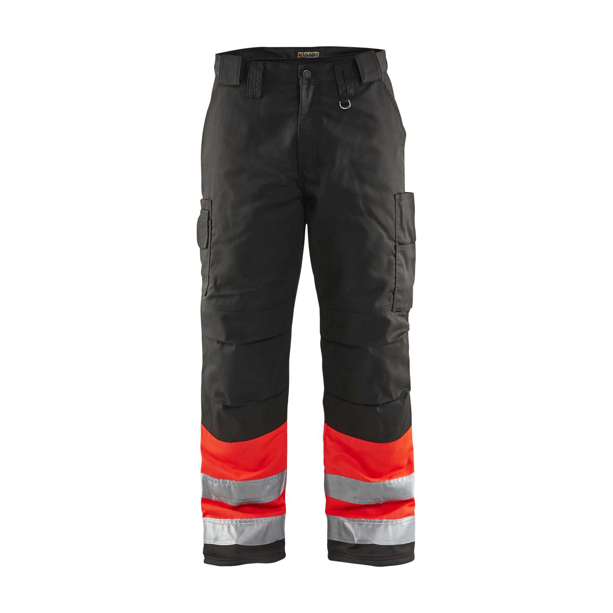 BLAKLADER 18621811 | Hi Vis Winter Trousers Hi Vis Reflective Work Trousers Men - Insulated Lining