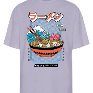 Delicious Ramen Design - Premium men's oversized t-shirt