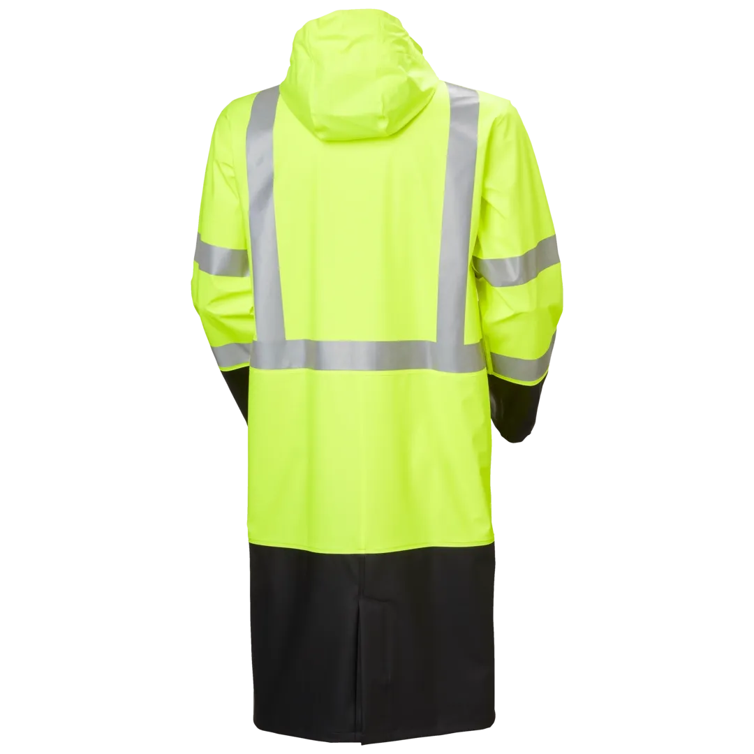 HELLY HANSEN ADDVIS RAIN COAT 70156 Hi Vis Reflective Rain Coat MEN Safety Jacket - Waterproof – Image 3