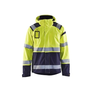 BLAKLADER 49871987 Hi Vis shell jacket Hi Vis Reflective Shell Work Jacket MEN - Waterproof